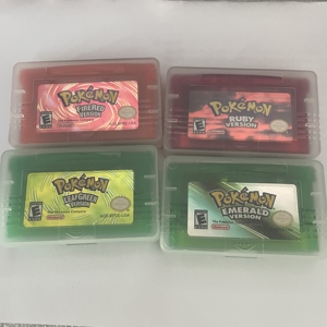 Cartouche de Jeu Vidéo 32 bits pour Séries GameBoy NDSL NDS GBM GBASP <span class=keywords><strong>Pokémon</strong></span> ÉMERAUDE ROUGE FEU RUBIS SAPHIR VERT FEU - Product Image 5