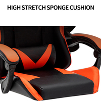 Confort Gaming Utilisé Violet Racing Style Chambre Chaise De Bureau Vente Repose-pieds s avec Table pour Enfants Filles Cockpit