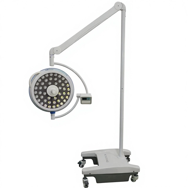 Mobile LED Shadowless Surgical Lamp Single Head Dental Operating Room Examination Light