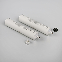 Tapa octogonal de metal ecológica con tubo plegable de aluminio puro de calidad alimentaria