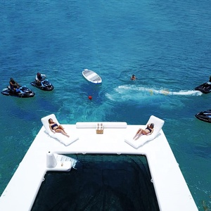 Tùy Chỉnh Xách Tay Inflatable Không Thấm Nước PVC Nổi Đại Dương Du Thuyền Inflatable Biển Hồ Bơi - Product Image 2