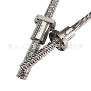 บอลสกรู Sf2525 เส้นผ่านศูนย์กลาง 20 มม. สกรูเหล็กความแม่นยำสูง สำหรับแกนเครื่องจักร CNC - Product Image 3