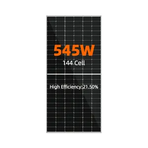 Solar panel mono kristallines Solar panel halb geschnitten 182mm Solarenergie 545w PV-Module PV-Module