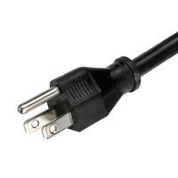 Prise de courant de table NEMA5-15R 3 voies avec chargeur USB 2 ports et interrupteur d'alimentation en stock pour meubles