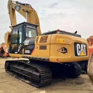 Grande condition de travail 20 tonnes Cat 320dl Excavator utilisé Caterpillar Cat 320D2 320D2L 320D 320CL Excavator en stock - Product Image 2
