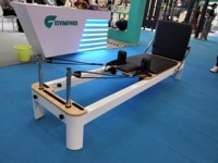 Lit de Pilates en alliage d'aluminium, machine d'entraînement Pilates complète avec accessoires pour studio de yoga, salle de sport à domicile, sculpture corporelle