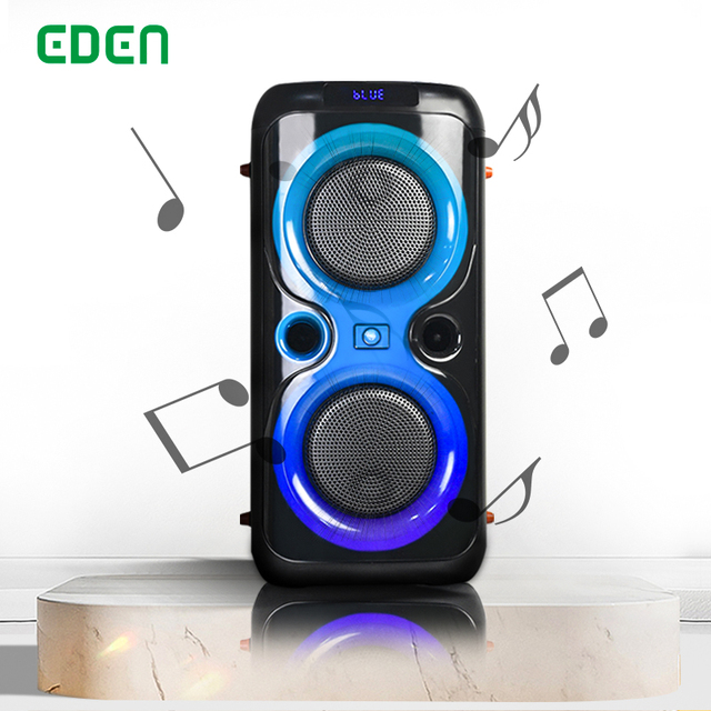 Dual 6.5 Inch Subwoofer Portable Audio Player  Wireless Professional DJ Karaoke1000 300 310 200 100 TWS BT Speaker