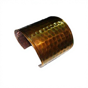 Hot Selling Women's Antique <b>Copper</b> Metal Cuff <b>Bracelet</b> Vintage Design Handicrafts India Weddings Gifts Antique Gold Plated - Product Image 4