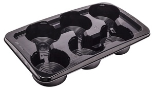 Plateau de transport de pot de fleur en plastique en gros d'usine, plateau de <span class=keywords><strong>navette</strong></span> en plastique, plateau de transport de pot en plastique - Product Image 5