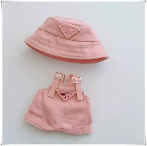 Hoogwaardige Luxe Designer 2-delige Set Pluche Emmerhoeden En Glazen Plastic Poppenkleding - Product Image 4