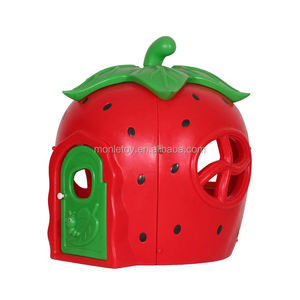 de plástico interior de la casa para los niños de teatro con diapositiva de los niños juegan <span class=keywords><strong>el</strong></span> juguete de la casa - Product Image 1