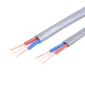 Cavo di Terra Piatto a <span class=keywords><strong>3</strong></span> Conduttori CE IEC 60227 6242Y <span class=keywords><strong>2</strong></span>.5mm, Isolamento in PVC, Conduttore in Rame per Uso Industriale e Domestico - Product Image 1