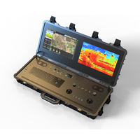 Radio MIMO Mesh Vehicular Inalámbrico Profesional de 20W de Largo Alcance para Centro de Comando y Control Vehicular, Sistema MIMO Mesh UGV