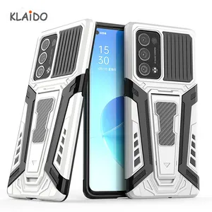 Top Quality kickstand Phone Case For Oppo RENO6 PRO shockproof Back Cover for REALME8 PRO