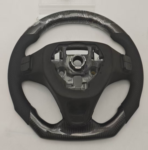 Volant de direction en fibre de carbone véritable avec commande par application LED pour <span class=keywords><strong>Chevrolet</strong></span> Cruze 2016-2019, style sport, vente en gros - Product Image 6