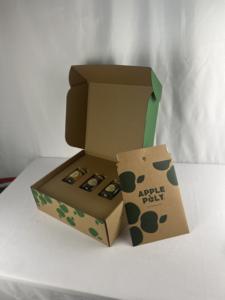 Recyclebaar Op Maat Gemaakte Logo E-Commerce E-Commerce Gegolfde Medicinale Farmaceutische Pillfles Pot Verzending Mailer Verpakking - Product Image 5