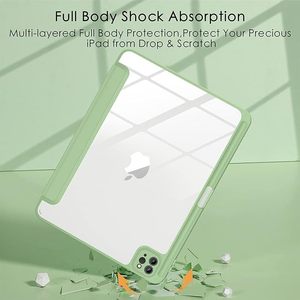 เคสแท็บเล็ตหนังอัจฉริยะพับได้แบบฝาพับพีเอ็มม่าสำหรับ iPad Pro 11และ iPad 2021ฝาครอบแท็บเล็ตหนัง PU สำหรับ iPad - Product Image 4