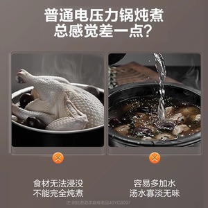 Olla a Presión Eléctrica Supor de 4L, Inteligente y Automática, para Arroz, Sopa, Guisos y Carne, con Operación de un Solo Toque - Product Image 4