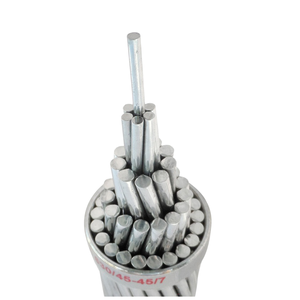 Precio de fábrica Cable conductor de aluminio desnudo trenzado Línea de transmisión aérea Tipos de conductores de alta calidad del cable del Lejano Oriente - Product Image 1
