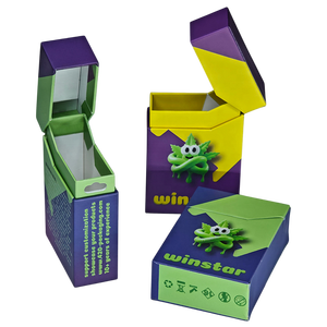 Sang trọng xì gà có hương vị trước CuộN gói biểu tượng tùy chỉnh vỏ sò preroll hộp lật Top Pre cuộn bao bì thuốc lá - Product Image 1