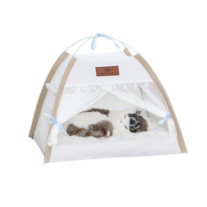 PiCi Paw kedi çadır büyük prenses kale evcil kapalı yıkanabilir köpek evi yatakları için taşınabilir Pet çadır - Product Image 5