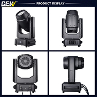 GEVV Éclairage extérieur robuste IP66 350W 380W 420W DMX Projecteur à tête mobile étanche pour parcs à thème et architecture