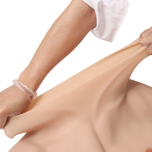 Artificial fuerte Abdominal Artificial simulación pecho músculos vientre seis paquete silicona músculo traje Cosplay <span class=keywords><strong>Anime</strong></span> músculo traje - Product Image 6