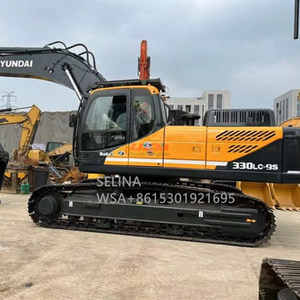 Importación original 33ton Maquinaria pesada grande <span class=keywords><strong>Hyundai</strong></span> 330lc-9s Usado Excavadora sobre orugas para la venta - Product Image 5