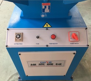 Macchina per la Lavorazione di Parti Decorative in Pelle, Tagliatrice Idraulica a Braccio Oscillante 10T - Product Image 3