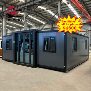 Conteneur Pliable 20ft 30ft 40ft Mobile Portable Extensible Entièrement Meublé Maison Conteneur Modulaire Préfabriquée à <span class=keywords><strong>Vendre</strong></span> - Product Image 3