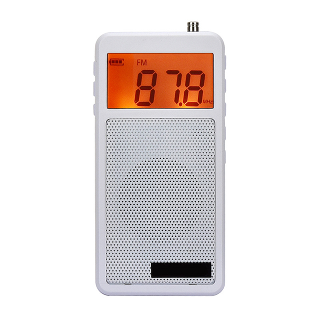 Manufacturers Supply Mini Portable Pocket Digital Display Radio AM FM Radio Digital Demodulation Small Radio