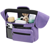 Sac de poussette multifonctionnel pour enfants, sac de voyage universel pour bébé, organisateur de poussette, sacs suspendus