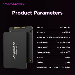 Unidad de Estado Sólido Compacta UMEMORY CS3 de 200 GB SATA 3.0 de Primera Calidad, Unidad Externa Portátil para Copia de Seguridad de Datos de Computadora Portátil - Product Image 6