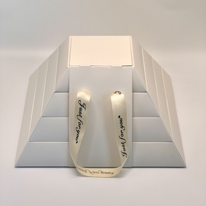 Thiết kế mới để đi kim tự tháp hộp cho bánh món tráng miệng thực phẩm chăn thả Platter Snack Sushi đưa ra kim tự tháp Kraft Platter hộp - Product Image 5