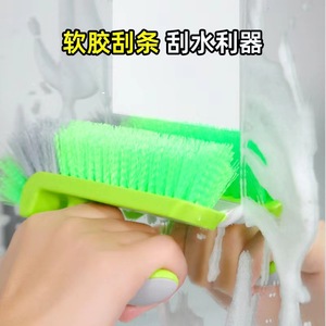 Brosse de nettoyage multifonctionnelle à poils en nylon pour les fentes domestiques, les joints de carrelage, la baignoire, les miroirs et la cuisine - Product Image 5