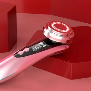 Hot Selling Gezicht Rimpel Remover Massage Elektronische Schoonheid Product Photon Ion Gezicht Warm Massage
