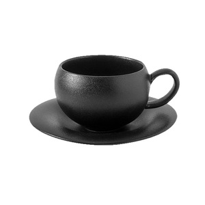 Tasse à café en céramique Vintage haut de gamme moderne de Style italien givré <span class=keywords><strong>Cabo</strong></span> Latte fleur tasse lumière luxe haute valeur haute qualité tasse - Product Image 5