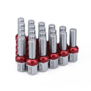 น็อตล้อเก็ตอิทอล สตีล 120 มม. สีแดงอะโนไดซ์ สำหรับอัพเกรดล้อ - Product Image 4