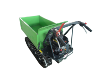 Camion-benne tout Terrain à chenilles, camion-benne à chenilles, transporteur ATV, haute efficacité de fonctionnement Briggs & Stratton 178