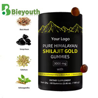 Gummies de Shilajit Pur de l'Himalaya à Marque Blanche, Vente Chaude, Faible MOQ