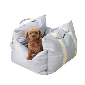 Asiento de coche de lujo para perros de alta calidad actualizado de fábrica Original CON ASIENTO DE VIAJE extraíble resistente al agua cama de coche para perros - Product Image 3