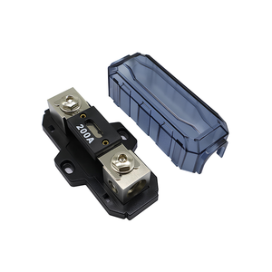 Standard di alta qualità 100-300 AMP 0GA/8GA Gauge 0/8 ingresso/uscita fusa <span class=keywords><strong>ANL</strong></span> supporto scatola/<span class=keywords><strong>ANL</strong></span> fusibile forcella tipo bullone fusibile - Product Image 1