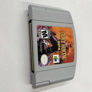 Tarjetas N64 <span class=keywords><strong>Duke</strong></span> <span class=keywords><strong>Nukem</strong></span> 64 EE. UU. NTSC Versión Cartucho de videojuego de 64 bits Regalos de Navidad Idioma inglés - Product Image 2
