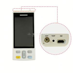 SY-W001N-3 портативный 4-дюймовый цветной TFT Ветеринарный монитор жизненно важных функций для пациента для клиники/больницы многопараметрический аппарат ICU - Product Image 4