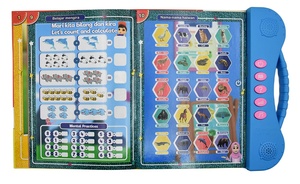 Bán Buôn Tùy Chỉnh Chất Lượng Cao Vui Bé Âm Thanh Hội Đồng Quản Trị Cuốn Sách Phim Hoạt Hình Trẻ Em Âm Thanh Cuốn Sách Trẻ Em Tiếng Anh Âm Nhạc Câu Chuyện Cuốn Sách In Ấn - Product Image 2