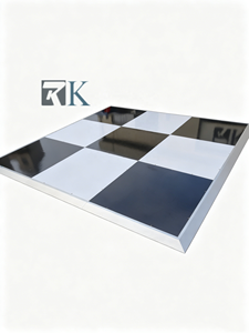 Wholesale Dance Floor Party Wedding Dance Floor Event Flooring with Aluminum Edging - Product Image 2