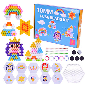 Nuovo Set di <span class=keywords><strong>Puzzle</strong></span> da 1000 Pezzi con Perline di Plastica da 10mm, Gioco Fai-da-Te per Bambini 4-6 Anni, Confezione Colorata - Product Image 6