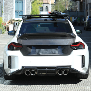 Kit de carrocería de fibra de carbono para la tapa del maletero del BMW M2 G42 G87, actualización de modificación de coche 2022-2025 - Product Image 3