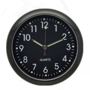 Automobile Clock Dashboard Car Clock Interior Decor Portable Mini Clock Decoration Luminous Analog <b>Watch</b> Ornaments for Cars - Product Image 1