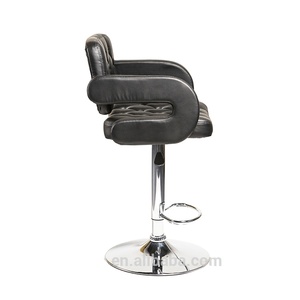 <span class=keywords><strong>Tabouret</strong></span> <span class=keywords><strong>de</strong></span> <span class=keywords><strong>bar</strong></span> pivotant en métal contemporain <span class=keywords><strong>avec</strong></span> accoudoirs - Product Image 4